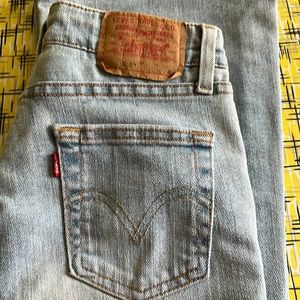Vintage Levi’s 519 Low Stretch Flare Jeans, Sz 3 Jr M